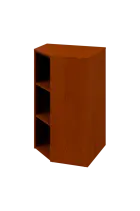 CV 3 - 7 skříň rohová, levá, 1100x700x700, třešeň šumavská